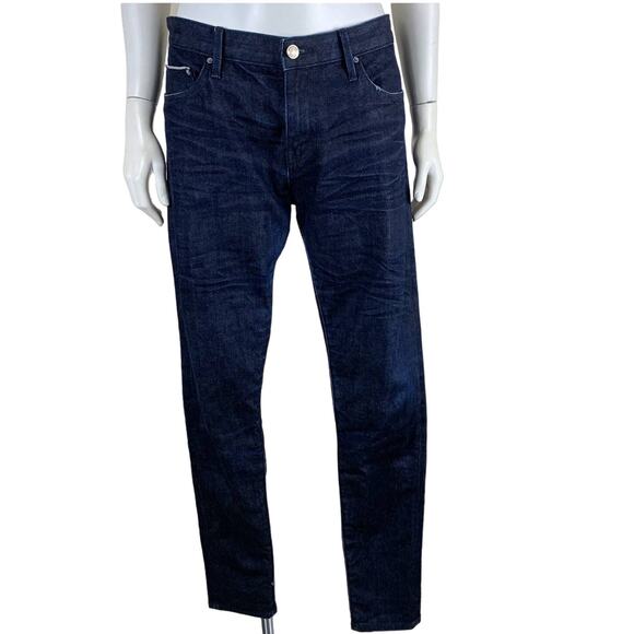 Earnest Sewn‎ Jane Skinny Jeans Size 31 Dark Wash Denim - Picture 1 of 11